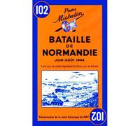 Carte Bataille de Normandie juin-aot 1944