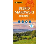 Carte Beskid Makowski laminée 1:50 000