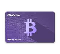 Carte cadeau 100€ BITCOIN CRYPTONOW