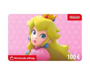 Carte cadeau numérique de 100€ à utiliser sur le Nintendo eShop