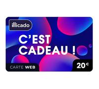 Carte cadeau numérique ILLICADO d'une valeur de 20€ utilisable dans plusieurs enseignes