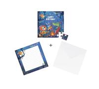 Carte cadeau puzzle 25 pieces foret