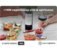 Carte cadeau Rue des Vignerons 200 euros