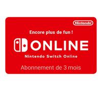 Carte cadeau Switch Online 3 mois NINTENDO