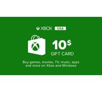 Carte cadeau XBOX Live 10$