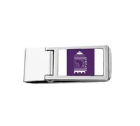 Carte Cage Continent Afrique Slim Pince à billets en acier inoxydable Portefeuille de poche