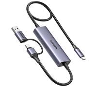 Carte Capture Vidéo USB C 3.0 4K 30Hz PD 100W Carte Acquisition 2K 30Hz 1080P 60FPS Enregistrement en Streaming en Boucle Compatible avec Switch Macbook iPad Pro Air TV Stick PC DSLR Caméra