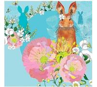 Carte carrée Swarovski CL0717 Lapin