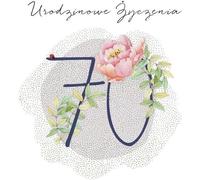 Carte carrée Swarovski CL4570_PO Anniversaire 70 ans