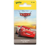 Yoto - Disney Pixar, Cars : Les 3 Histoires des Films - Livre Audio pour Enfant en français à écouter sur conteuse et boîte à Histoires Player et Mini, Classiques Pixar 5-8 Ans