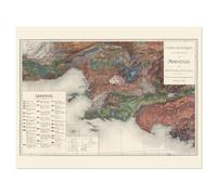 Carte - Carte Géologique Des Environs De Marseille