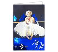 Carte Celebrity Icons Licence officielle Sidney Maurer Marilyn Monroe Actrice Chanteuse Américaine - Carte Ouverte Blanche 23x17cm - Avec Enveloppe Blanche 12x17,5cm -Pour Anniversaire Départ Retraite