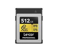 Carte CFexpress Pro Gold Type B 4.0 Series 512 Go 3600R/3300W