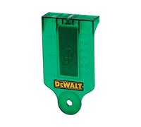 Carte cible DEWALT verte - Avec base magnétique - DE0730G-XJ