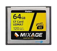 Carte Compact Flash CF 64Go 120Mo/s UDMA7 Vidéo Photo