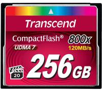 Transcend 256GB 800x CF 256 Go CompactFlash