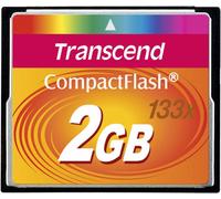 Carte Compact-Flash Transcend Standard 133x 2 GB