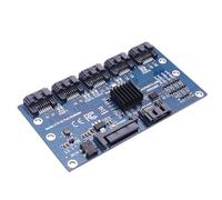 Carte contrôleur Carte Mère Carte D'extension Sata 1 À 5 Ports Sata3.0 6gbps Multiplicateur Port Sata Carte Adaptateur Pour Ordinateur