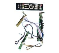 Carte Contrôleur De Matrice De Moniteur Analogique TV Compatible Avec LM230WF5 LM230WFA LVDS 30 Broches, Kit De Bricolage 23 Pouces 1920 X 1080 VGA AV USB RF HDMI(LM230WFA(SL)(Z1))