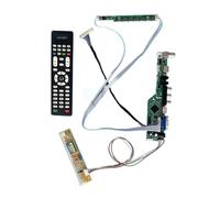 Carte Contrôleur De Pilote LCD for LP154WX2 LP154WX4 LP154WX5 30 Broches LVDS TV Analogique 1CCFL 1280 * 800 Kit Panneau LCD VGA + HDMI + AV + USB + IR Accessoires(for LP154WX4(TL)(C1))