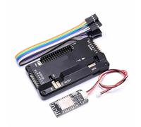 Carte contrôleur de vol APM2.8, Module de télémétrie Radio sans Fil Wi-FI, Nouveau MAVLink2, Compatible avec Le Drone Pixhawk APM FPV(H with Compass WiFi)