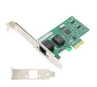 Carte contrôleur Ethernet, adaptateur réseau Gigabit, chipset Broadcom, prise en charge de la qualité de service (QoS), 10/100/1000 Mbps, PCIe x1,
