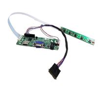 Carte Contrôleur LCD, Compatible LG, Compatible Samsung, AUO 1366 X 768, 40 Broches, HDMI, VGA, For Écran LCD LP156WH4, LP140WH1, LP156WF1, B156XW02