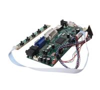 Carte contrôleur LCD DVI VGA, Module Audio PC, Kit de bricolage, écran 15.6 "", 1366x768, 1ch, 6/8 bits, panneau 40 broches