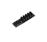 KALEA-INFORMATIQUE Carte contrôleur M.2 (M2 NGFF) type PCIe M ou B+M Key 5 port SATA 3.0 6Gbps avec Chipset JMB585 G