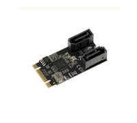 Carte contrôleur M.2 (M2 NGFF) type PCIe M ou B+M Key 2 port SATA 3.0 6Gbps avec Chipset JMB582