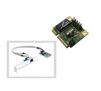 KALEA-INFORMATIQUE Carte contrôleur Mini PCI Express réseau 1 Port LAN GIGABIT ethernet avec Chipset Realtek RTL8111