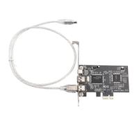 Carte contrôleur PCI-E PCI Express FireWire 1394a IEEE 1394 avec câble Firewire