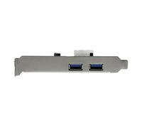 StarTech.com Carte Contrôleur PCI Express vers 2 Ports USB 3.0 avec UASP - Alimentation LP4