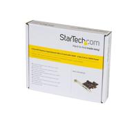 Startech.com carte contrôleur pci express à 4 ports usb 3.0 - 2 extern