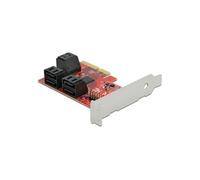 DeLock Carte SATA PCIe Express x4 à 6 ports – Profil bas, Contrôleur