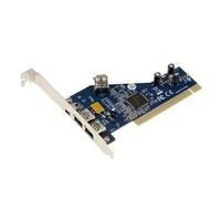 KALEA-INFORMATIQUE Carte contrôleur PCI vers FireWire 400 IEEE1394a 3 Ports avec chipset TI TSB43AB23