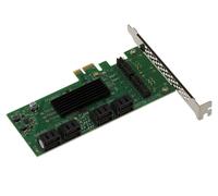 Carte Contrôleur PCIe 2.0 x1 vers SATA 3 6G 8 Ports - CHIPSET MARVELL 88SE9215