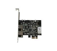 StarTech.com Carte Contrôleur PCI Express vers 2 Ports USB 3.0 avec UASP - Alimentation LP4