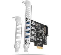Axagon PCEU-43RS carte PCIe vers USB 3.2 Gen 1 (3.1 Gen 1) mâle avec certification CE RoHS 5 Gbit/s