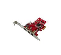KALEA-INFORMATIQUE Carte contrôleur PCIe Firewire 400 Ieee1394a et 800 ieee3194b avec Chipset TI XIO2213 2 + 1 Ports, Gamme Professionnelle