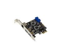 KALEA-INFORMATIQUE Carte PCIe Gigabit LAN + USB 3.0 4 Ports | Carte PCIe Gigabit Ethernet et USB 3.0 intégrés