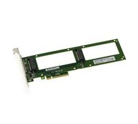 KALEA-INFORMATIQUE Carte contrôleur PCIe x8 PCIe 3.0 pour 2 SSD PCIe NVMe U.2 U2 68-pin SFF-8639. Montage direct sur carte sans cordon G