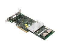 Carte contrôleur Raid LSI SAS 2108 Carte SATA SAS Haute Performance avec 512 Mo de Cache pour systèmes de Stockage de Serveur Déflecteur à Profil Bas