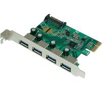 Carte contrôleur Renkforce 4 ports USB 3.2 Gen 1 USB-A PCIe