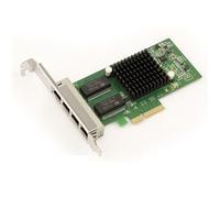 KALEA-INFORMATIQUE Carte contrôleur réseau 4 ports Gigabit Ethernet sur port PCIe x4 avec Chipset Intel I350-T4