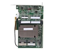 Carte contrôleur SAS 4 Go PCIe x8 2 Ports Haut Débit de Données | Accélère lectures et écritures avec carte SAS Array en stockage via cache 4GB et connectivité 2 ports.