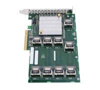 Carte Contrôleur SAS Raid - AEC 83605 Prend en Charge L'extension de 24 Disques Durs, Carte D'extension Raid, Carte D'extension 9 Ports PCIE X 8 pour Serveur DL380 388 G9 G10