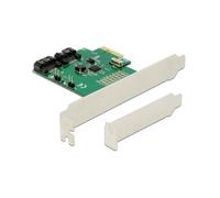 Carte Contrôleur SATA Interne DeLOCK 90392 PCIe 2.0, SATA 3.0, RAID 0/1, Support S.M.A.R.T. et TRIM, NCQ, Échange à Chaud, Drivers Inclus