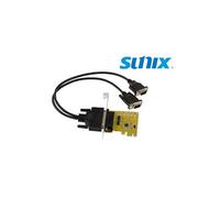 Carte contrôleur SUNIX SER6437AL PCI Express PCIe Série RS232 - 2 PORTS COM RS-232 DB9 avec Chipset SUN2212 - HIGH ET LOW PROFILE