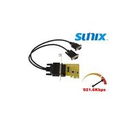 KALEA-INFORMATIQUE Carte contrôleur SUNIX SER6437HL PCI Express PCIe Série RS232 HIGH SPEED 2 PORTS COM RS-232 DB9 avec Chipset SUN2212 - HIGH ET LOW PROFILE